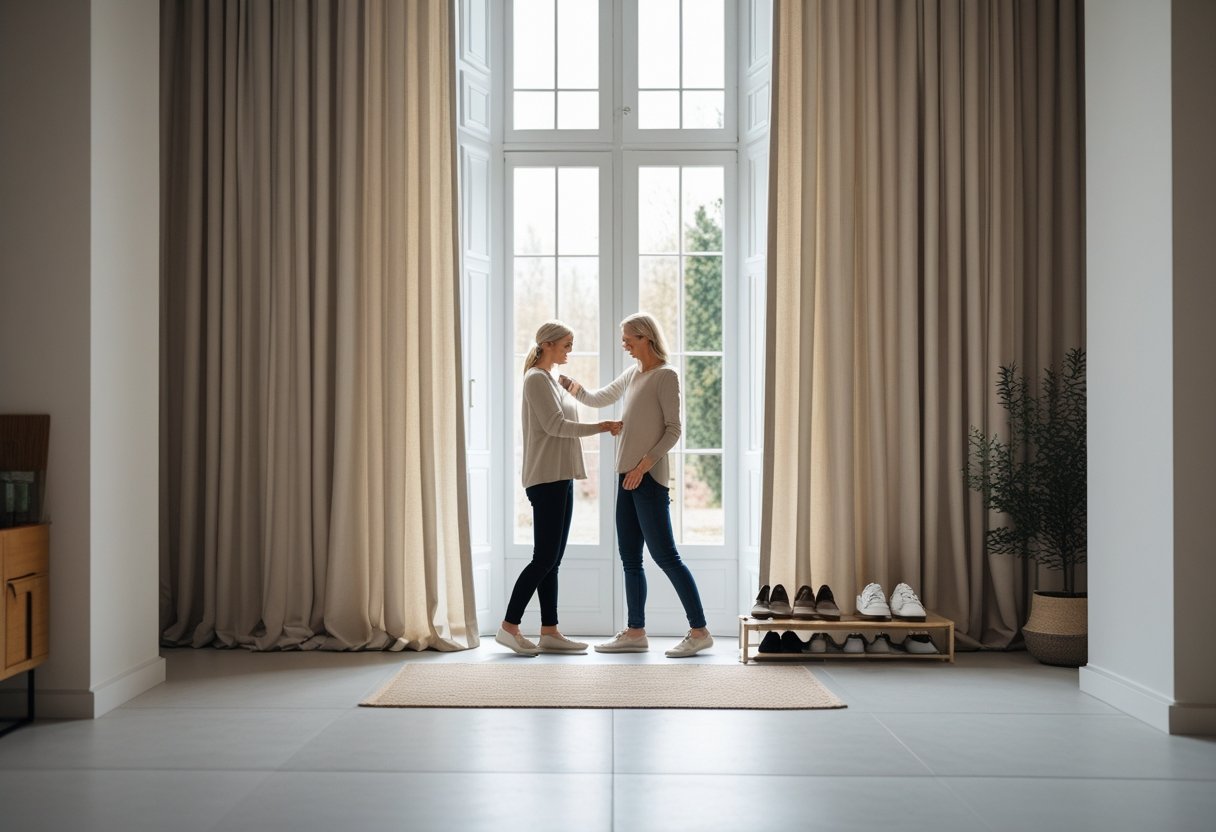 Sådan holder du dine sko tørre og dit hjem stilfuldt med smukke lange gardiner